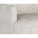 Casey Nono Cream Swivel Lounge Chair, Swivel